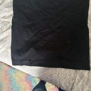 Black Women's pregnancy support belly band elastic